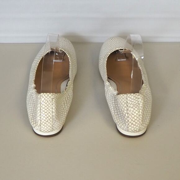 Vionic Women's Orthotic Alexa Embossed Lizard Leather Size 7.5 Ballet Flats - Picture 4 of 10